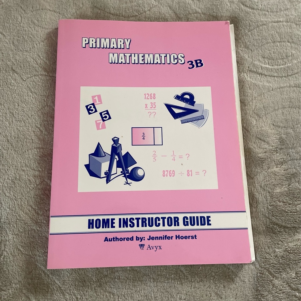 Primary Mathematics 3B Home Instructor Guide